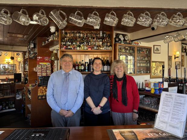 Graham Roper Landlord of the Swan Inn Abbotsbury
